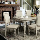 Holcroft CM3600T Dining Table in Antique White w/Options