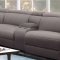 70009 Power Motion Sectional Sofa in Haze by Manwah Cheers