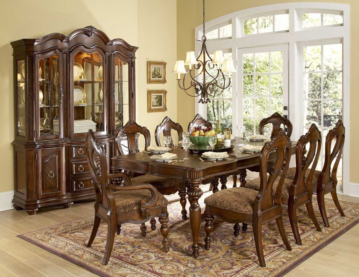 Prenzo 1390-102 Dining Table in Brown by Homelegance w/Options - Click Image to Close