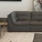 Lego Modular Sectional Sofa 6Pc Set in Grey Leather by J&M