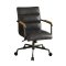 Harith Office Chair 92415 Antique Slate Top Grain Leather - Acme