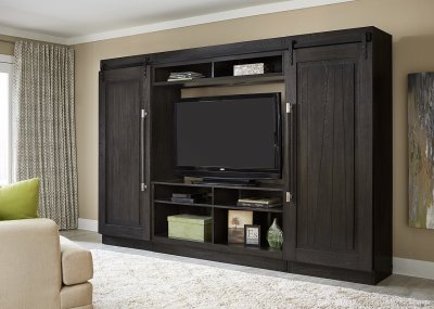Abbey Entertainment Unit 328-ENTW in Charcoal Finish by Liberty