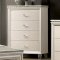 Allie Youth Bedroom Set CM7901 in Pearl White
