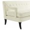 Concur Sofa in Ivory Velvet Fabric by Modway w/Options