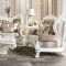 Vanaheim Sofa LV00803 Fabric & Antique White by Acme w/Options