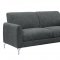 Venture Sofa & Loveseat 9594DGY in Dark Gray by Homelegance