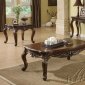 80064 Remington Coffee Table in Brown Cherry by Acme w/Options