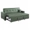 Octavio Sleeper Sofa LV00824 in Green Fabric by Acme