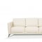 Malaga Sofa 55005 in Cream Leather by MI Piace w/Options