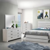 Marion 5Pc Bedroom Set 207051 in Antique White by Coaster