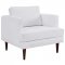 Agile Sofa in White Fabric by Modway w/Options