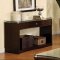 CM4780 Pierce Coffee Table in Brown Cherry w/Glass Top & Options