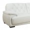 U1066 Sofa in Pluto White by Global w/Options