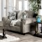 Porth Sofa SM6155 in Gray Chenille Fabric w/Options
