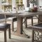 Raphaela Dining Table DN00980 Weathered Cherry - Acme w/Options