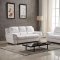 4562 Sofa in White Half Leather by ESF