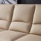 117 Sofa in Beige Leather by Beverly Hills w/Options