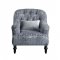 Gaura Accent Chair 53092 in Gray Fabric by Acme w/Options