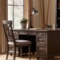 Cardano Executive Desk 1689-17 in Charcoal by Homelegance