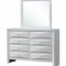 G2587 Bedroom in White by Glory w/Upholstered Bed & Options