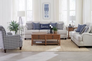Gwen Sofa 511091 in Light Gray Fabric by Coaster w/Options [CRS-511091-Gwen]