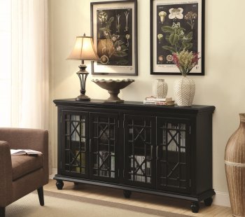 950639 Accent Cabinet in Black by Coaster [CRCA-950639]