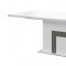 Luxuria Dining Table in White & Gray by J&M w/Options