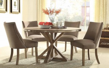Beaugrand 5177-54 Dining Table by Homelegance w/Options [HEDS-5177-54 Beaugrand]