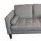 Lennox Sofa & Loveseat Set 509051 in Charcoal Fabric by Coaster