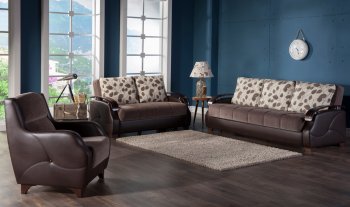 Costa Armoni Brown Sofa Bed by Mondi w/Options [IKSB-Costa Armoni Brown]