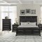 8458 Bedroom Set 5Pc in Black by Lifestyle w/Options