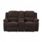 Madden Motion Sofa 55445 in Brown Chenille by Acme w/Options