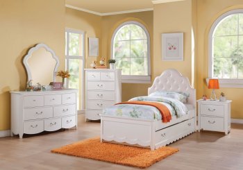30305 Cecilie Kids Bedroom in White by Acme w/Options [AMKB-30305 Cecilie]
