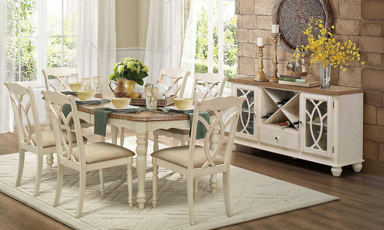 Azalea 5145W-78 Dining Table by Homelegance w/Options - Click Image to Close