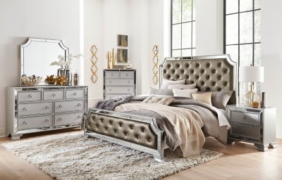 Avondale Bedroom Set 1646 in Silver by Homelegance