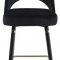 Ellie Counter Ht Table 115568 by Coaster w/Optional Black Stools