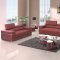 Sierra Maroon Sofa in Bonded Leather by American Eagle Furniture