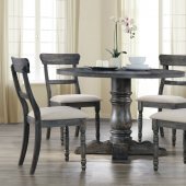 Leventis Dining Set 5Pc 74640 in Weathered Gray by Acme