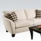 51010 Desmond Sofa in Butler Oyster Fabric by Acme w/Options