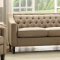 Suzanne Fabric Sofa 54010 in Beige by Acme w/Options