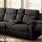 Kamryn Reclining Sectional Sofa CM6771GY in Gray Fabric