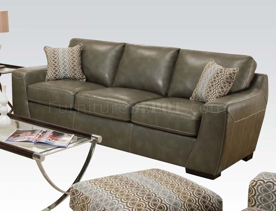 50645 Morell Sofa In Bonded Leather By, Simmons Bonded Leather Sofa